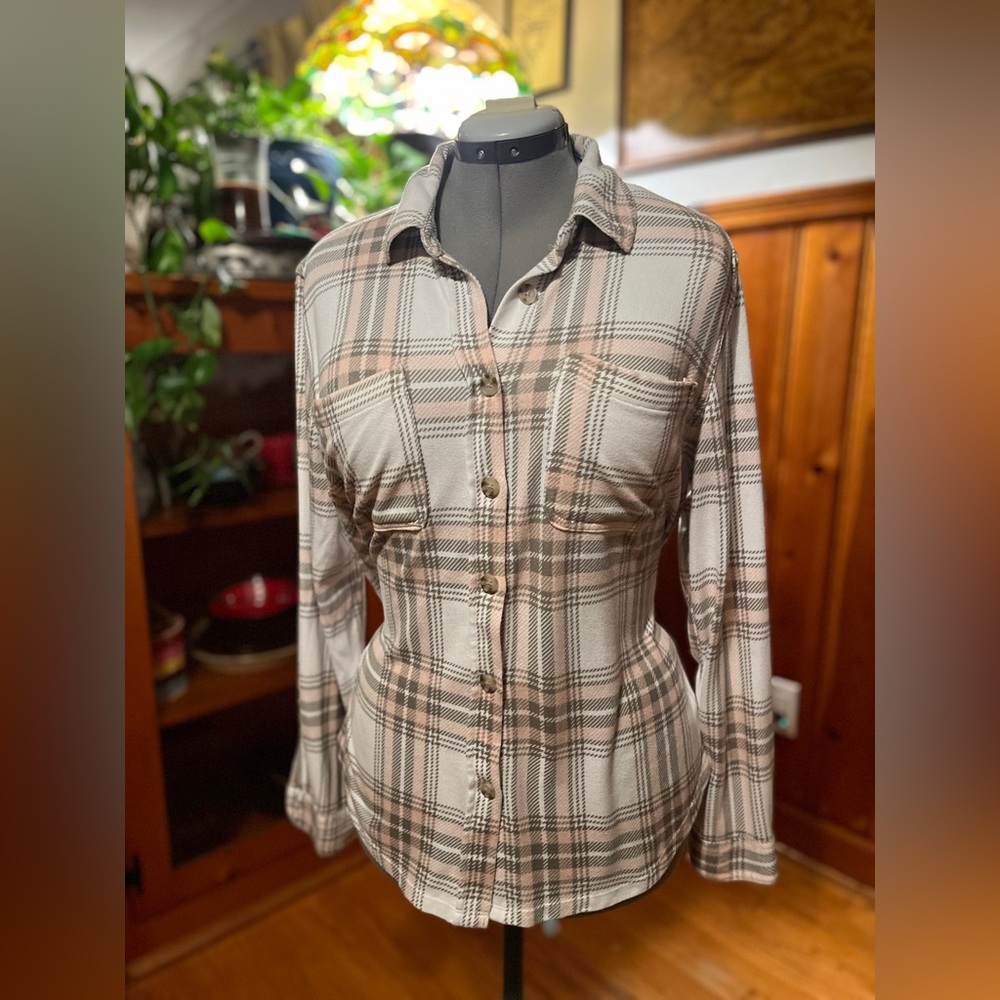 NWOT C&C California Ultra Soft Plaid Shirt